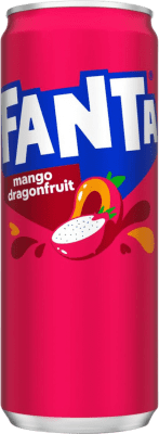 2,95 € Spedizione Gratuita | Bibite e Mixer Fanta Mango Drangonfruit Germania Lattina 33 cl