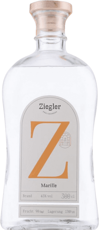 1 099,95 € Envoi gratuit | Eau-de-vie Orujo Ziegler Marille Allemagne Bouteille Spéciale 3 L