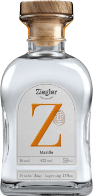 147,95 € Spedizione Gratuita | Grappa Orujo Ziegler Germania Bottiglia Medium 50 cl Marille — Albicocca