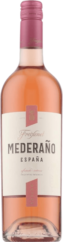 7,95 € Envío gratis | Vino Rosado Freixenet Mederaño Semiseco I.G.P. Vino de la Tierra de Castilla Castilla la Mancha España 75 cl