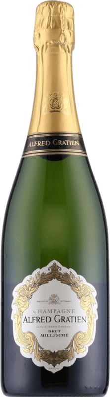 69,95 € Envio grátis | Espumante branco Alfred Gratien Millésimé Brut A.O.C. Champagne Champagne França Garrafa 75 cl