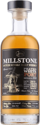 68,95 € Free Shipping | Whisky Single Malt Zuidam Millstone Peated White Port Dutch Netherlands Bottle 70 cl