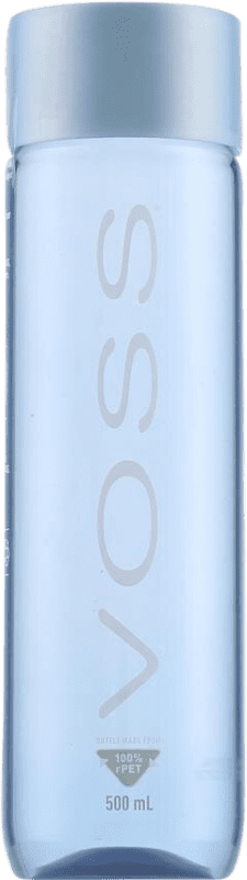 1,95 € 免费送货 | 水 VOSS Water Still Mineral Natural — 天然矿物 挪威 中瓶装 50 cl PET — 塑料