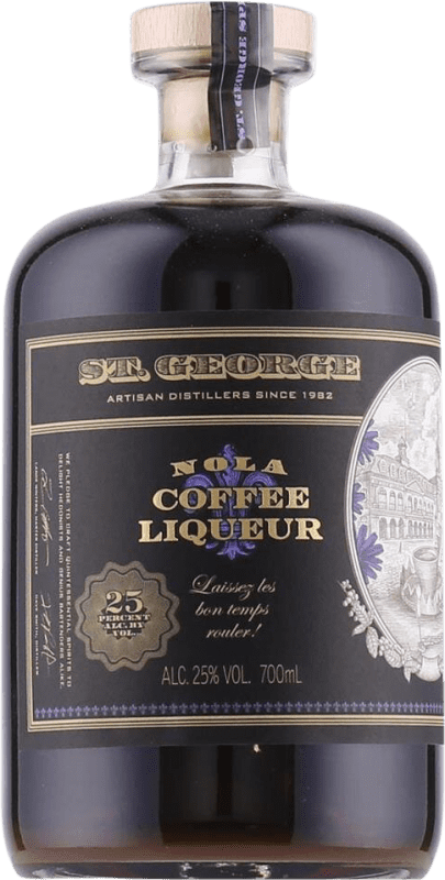 54,95 € Бесплатная доставка | Ликеры St. George Nola Coffee Соединенные Штаты бутылка 70 cl