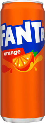 Refrescos e Mixers Caixa de 24 unidades Fanta Orange 33 cl