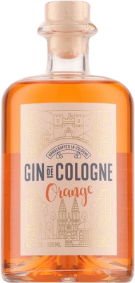 44,95 € Envio grátis | Gin Gin de Cologne Orange Alemanha Garrafa Medium 50 cl
