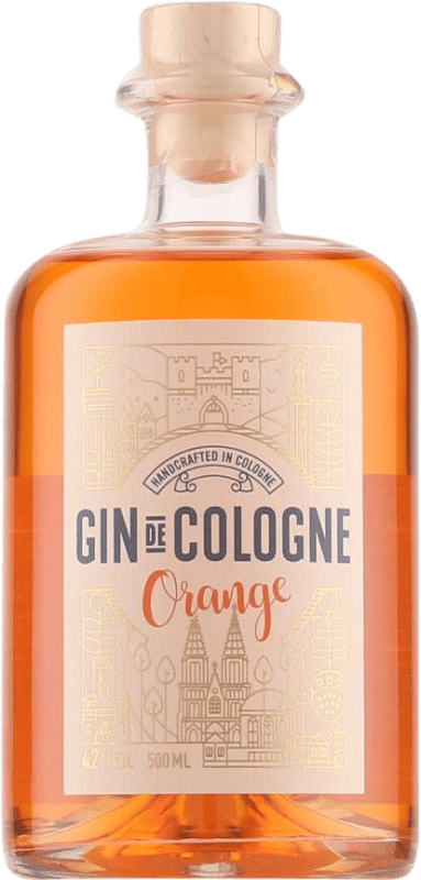 44,95 € Kostenloser Versand | Gin Gin de Cologne Orange Deutschland Medium Flasche 50 cl