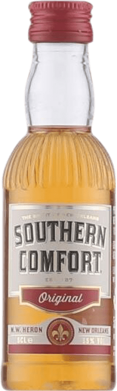 1,95 € Envío gratis | Licores Southern Comfort Original Whisky Estados Unidos Botellín Miniatura 5 cl