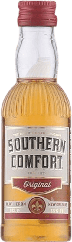 25,95 € 送料無料 | 12個入りボックス リキュール Southern Comfort オリジナル アメリカ ミニチュアボトル 5 cl Whisky — ウィスキー