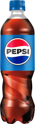 7,95 € Envio grátis | Caixa de 6 unidades Refrescos e Mixers Pepsi Original Alemanha Garrafa Medium 50 cl