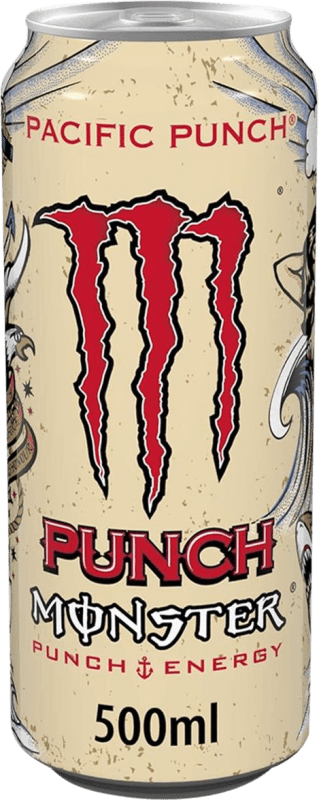 1,95 € 送料無料 | エナジードリンク Monster Energy Pacific Punch アイルランド ミディアムボトル 50 cl
