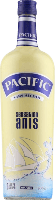 8,95 € Envio grátis | Anis Pernod Ricard Pacific Sensation França 8 Anos 1 L 0.0 Zero Zero Sem Álcool