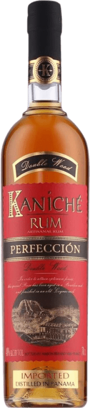 82,95 € 免费送货 | 朗姆酒 Kaniché Perfeccion Double Wood 巴拿马 瓶子 70 cl