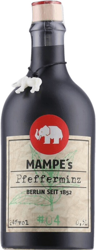 27,95 € Бесплатная доставка | Ликеры Mampe Berlin Pfefferminz Германия бутылка Medium 50 cl