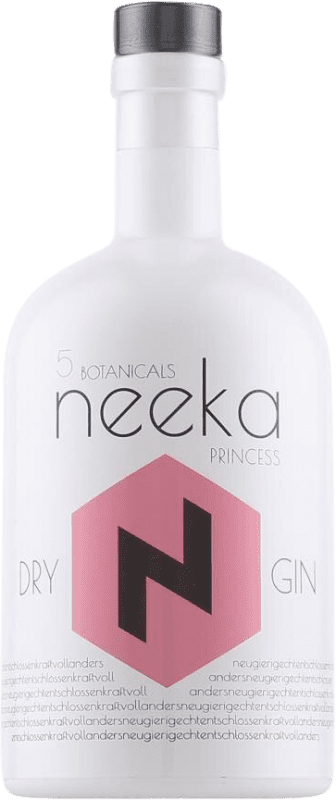 51,95 € Бесплатная доставка | Джин Neeka Princess Gin Германия бутылка Medium 50 cl