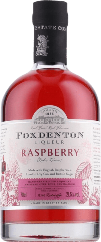 36,95 € Envoi gratuit | Genièvre Gin Foxdenton Royaume-Uni 70 cl Raspberry — Framboise