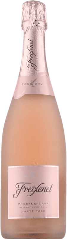 10,95 € Бесплатная доставка | Розовое игристое Freixenet Rosé Carta Rosado Каталония Испания Grenache, Monastrell, Trepat бутылка 75 cl