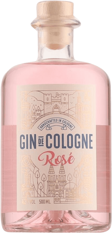 44,95 € Бесплатная доставка | Джин Gin de Cologne Rosé Германия бутылка Medium 50 cl