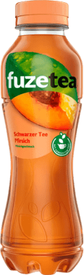 13,95 € Kostenloser Versand | 12 Einheiten Box Getränke und Mixer Fuze Tea Schwarzer Tee Pfirsich Deutschland Halbe Flasche 37 cl