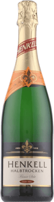 9,95 € Free Shipping | White Sparkling Wine Henkell Halbtrocken — Medium Dry Germany 75 cl