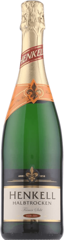9,95 € Free Shipping | White Sparkling Wine Henkell Halbtrocken — Medium Dry Germany 75 cl