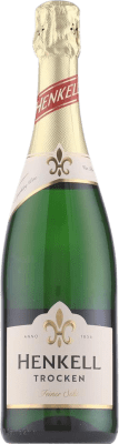 8,95 € 送料無料 | 白スパークリングワイン Henkell Sekt ドライ ドイツ ボトル 75 cl