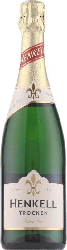 8,95 € Envio grátis | Espumante branco Henkell Sekt Seco Alemanha Garrafa 75 cl