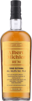 251,95 € Envio grátis | Rum Albert Michler Guyana Single Cask — Barrica Única, Collection — Coleção Reino Unido 24 Anos 70 cl