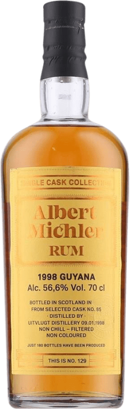 276,95 € Envoi gratuit | Rhum Albert Michler Single Cask Collection Guyana Royaume-Uni 24 Ans Bouteille 70 cl