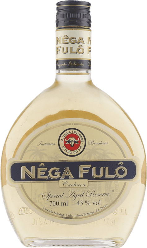 10,95 € Free Shipping | Cachaza Nega Fulo Special Aged Reserve Brazil Bottle 70 cl