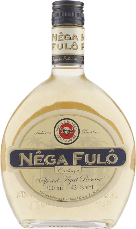 10,95 € 送料無料 | カシャッサ Nega Fulo 特別 Barrel Aged — 樽熟成, レセルバ ブラジル 70 cl