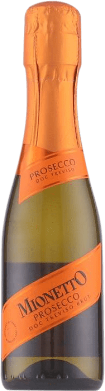 4,95 € Envio grátis | Espumante rosé Mionetto Spumante Rosé Extra Seco I.G.T. Treviso Treviso Itália Prosecco Garrafa Pequena 20 cl