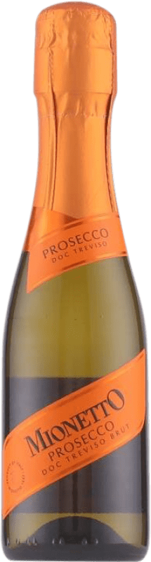 5,95 € Envoi gratuit | Vin Mousseux Rosé Mionetto Extra Seco — Extra-Sec Rosé I.G.T. Treviso Trévise Italie Prosecco Petite Bouteille 20 cl