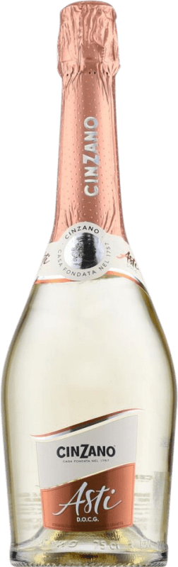 12,95 € 送料無料 | 白スパークリングワイン Cinzano Spumante 甘い D.O.C.G. Asti イタリア ボトル 75 cl