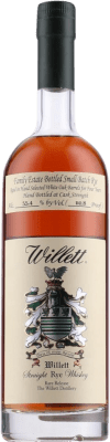 142,95 € 送料無料 | ブレンデッドウイスキー Willett Rye — ライ, 限定版, Straight — ストレート アメリカ 4 年 70 cl