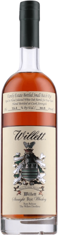 113,95 € Envoi gratuit | Blended Whisky Willett Straight Rye Special Release États Unis 4 Ans Bouteille 70 cl