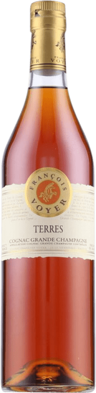 43,95 € Envio grátis | Conhaque Cognac Francois Voyer Terres A.O.C. Cognac França Garrafa 70 cl