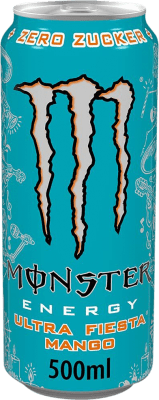 Boissons Fraîches Monster Energy Ultra Fiesta Mango Sans Sucre 50 cl