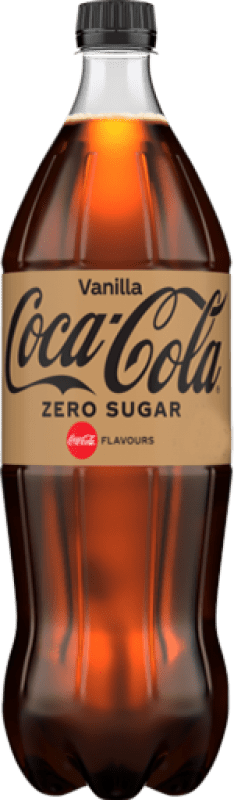 1,95 € Spedizione Gratuita | Bibite Coca-Cola Zero Germania Bottiglia Medium 50 cl Vanilla — Vaniglia