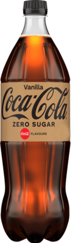 2,95 € Envio grátis | Refrescos e Mixers Coca-Cola Vanilla Zero Alemanha Garrafa Medium 50 cl