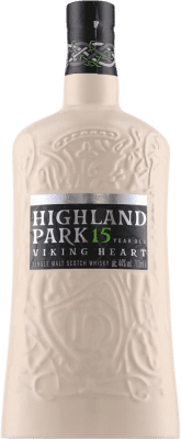 127,95 € Envoi gratuit | Single Malt Whisky Highland Park Viking Heart Highlands Royaume-Uni 15 Ans Bouteille 70 cl