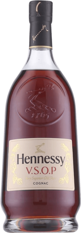 93,95 € 免费送货 | 干邑白兰地 Hennessy VSOP Very Superior Old Pale — 特优陈年淡色 A.O.C. Cognac 法国 1 L