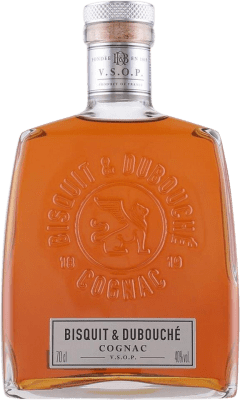 83,95 € Spedizione Gratuita | Cognac Bisquit Dubouche VSOP Very Superior Old Pale — Molto Superiore Vecchio A.O.C. Cognac Francia 4 Anni 70 cl
