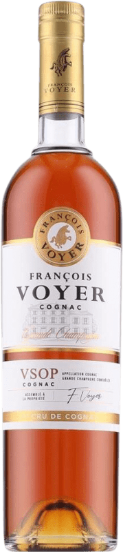 57,95 € Envio grátis | Cognac Conhaque Francois Voyer VSOP A.O.C. Cognac França Garrafa 70 cl