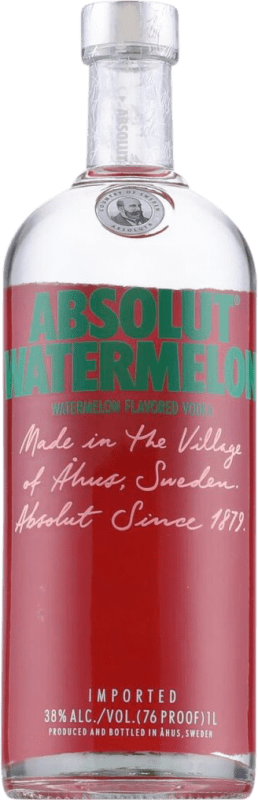 24,95 € Free Shipping | Vodka Absolut Sweden 1 L Watermelon