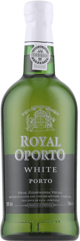 14,95 € Spedizione Gratuita | Vino fortificato Real Companhia Velha Royal Oporto White I.G. Porto porto Portogallo Bottiglia 75 cl