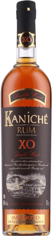 91,95 € Spedizione Gratuita | Rum Kaniché Double Cask — Doppia Botte XO Extra Old — Extra Vecchio Barbados 70 cl