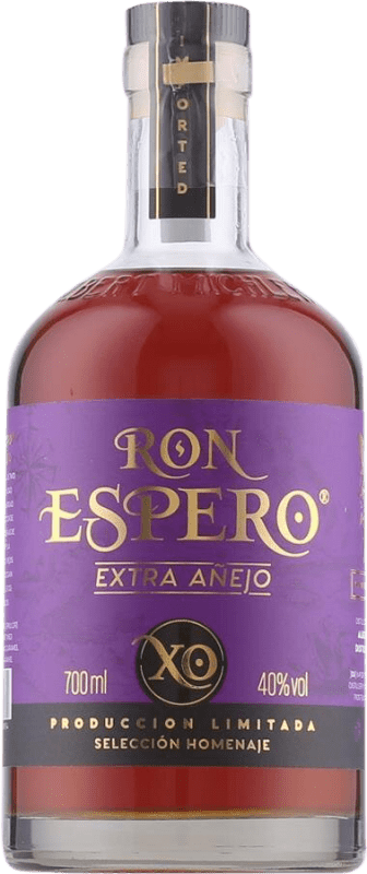 62,95 € Spedizione Gratuita | Rum Espero XA Extra Añejo — Extra Invecchiato, XO Extra Old — Extra Vecchio Kazakistan 70 cl