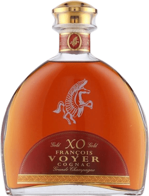 129,95 € Envio grátis | Cognac Conhaque Francois Voyer XO Gold A.O.C. Cognac França Garrafa 70 cl