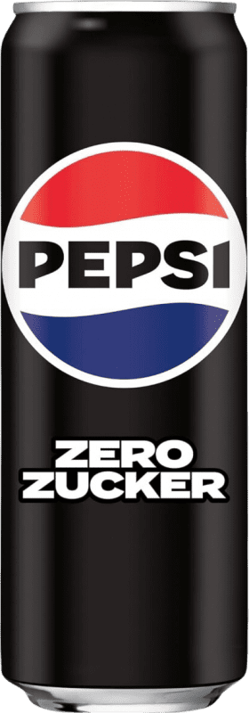 0,95 € Envío gratis | Refrescos Pepsi Zero Sin Azúcar Alemania Lata 33 cl